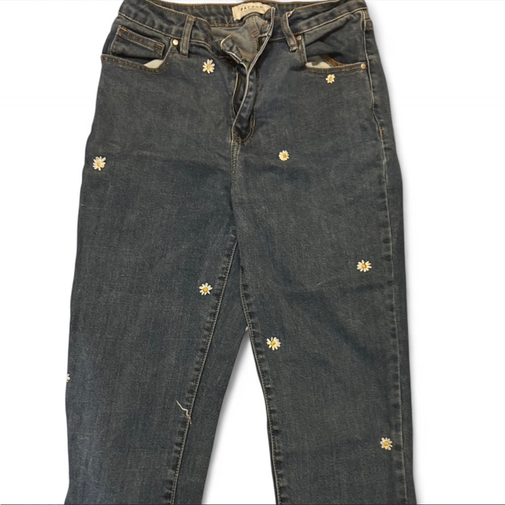 Hand Embroidered Women's Jeans